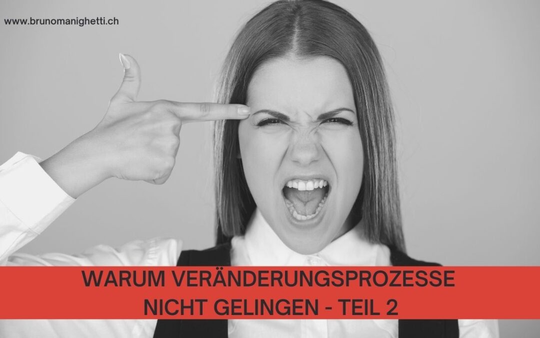 Grandios gescheitert – Warum Veränderungsprozesse nicht gelingen (2.Teil)