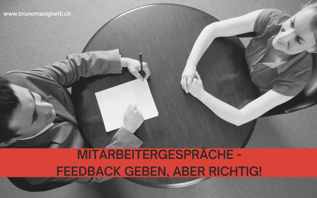 Feedback geben – aber richtig!